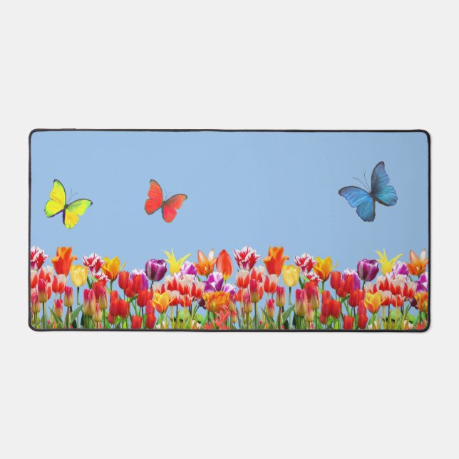 Colibri et papillons colorés (Recto)