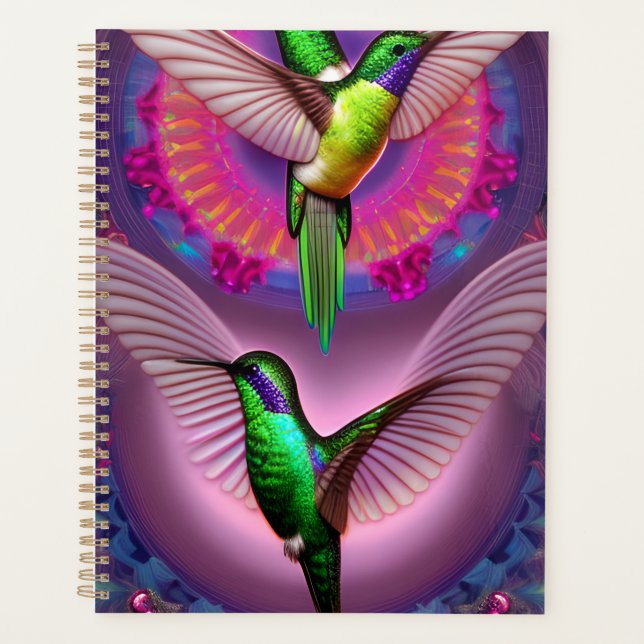 Colibri fractal (Devant)