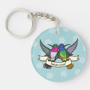 Colibri Mignon Amoureux de la Nature Dessin Animé