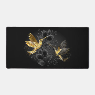 Colibri noir et or