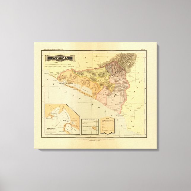 Colima Canvas Print (Front)