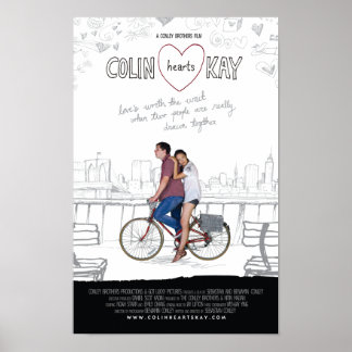 Colin Hearts Kay - affiche 11 x 17