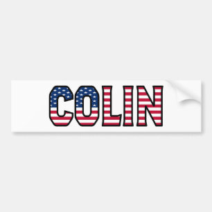 Colin Name Vorname USA Aufkleber Sticker Auto