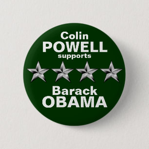 Colin Powell 2 Inch Round Button