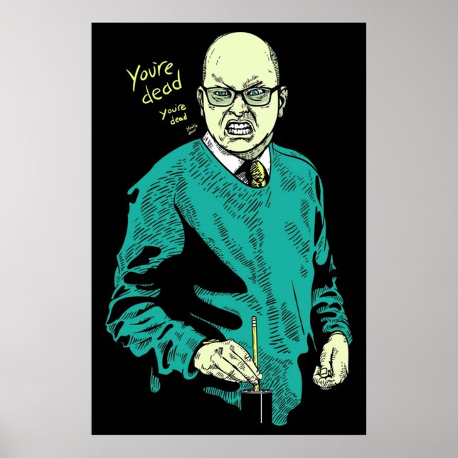 Colin Robinson Energy Vampire Poster (Front)