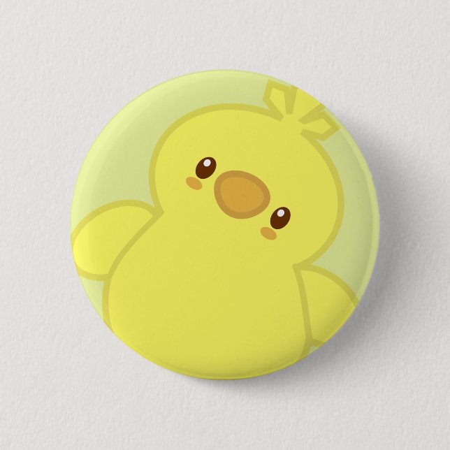 Colin the Chick 2 Inch Round Button (Front)