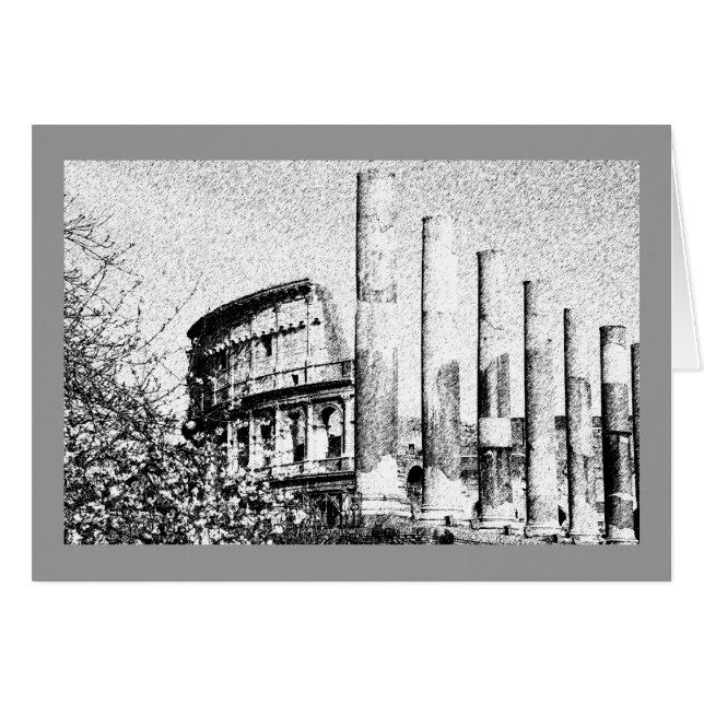 Colisée Romaine, Rome Italie (Devant horizontal)