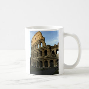 Coliseum at sunset coffee mug