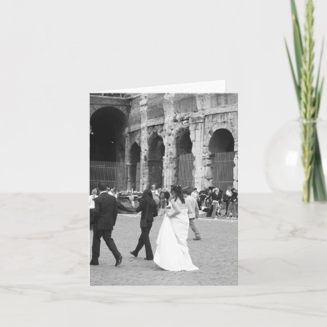 Coliseum Bride Card (Front)