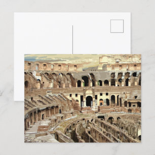 Coliseum Colosseum Rome Italy #4 Postcard