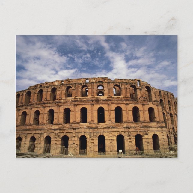 Coliseum in Thysdrus, El Djem, Tunisia Postcard (Front)