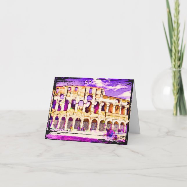 Coliseum Note Card (Front)