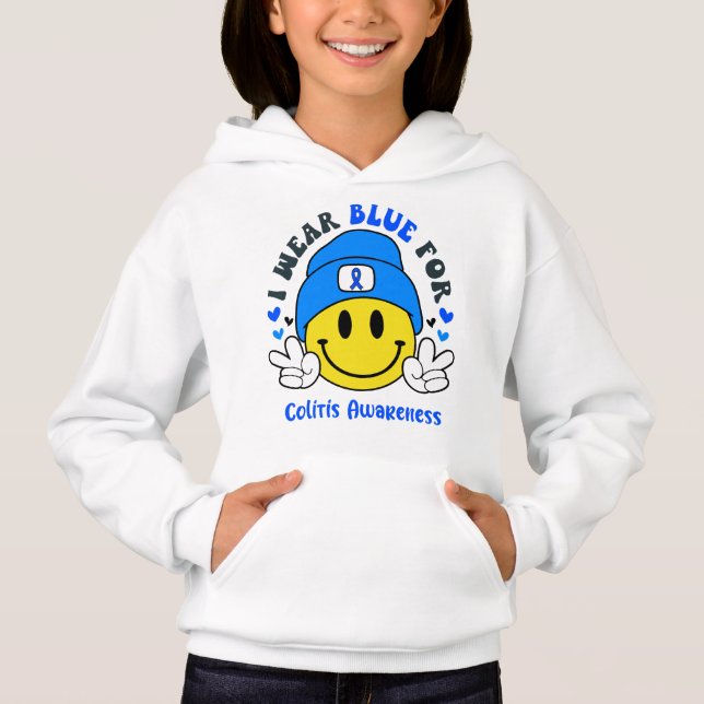 Colitis Awareness Ribbon Support Gifts (Front)