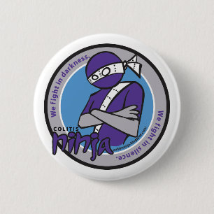 Colitis Ninja Pin