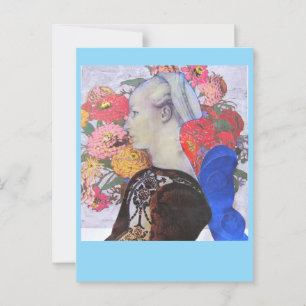 Collage 2023 Blue Faerie Postcard