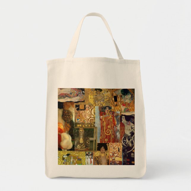 Collage 2 de Klimt de sac (Devant)