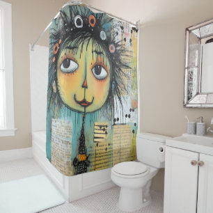 Collage Art Girl Lady 1