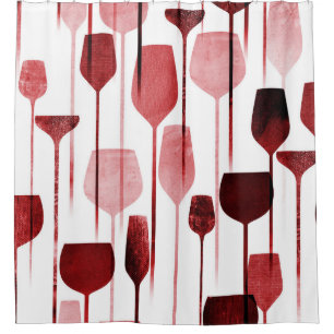Collage art: party drinks pattern.