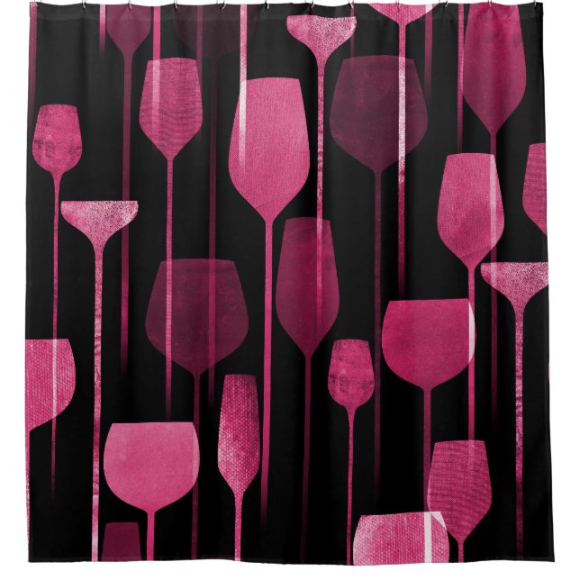 Collage Art: Party Drinks Pattern. (Front)