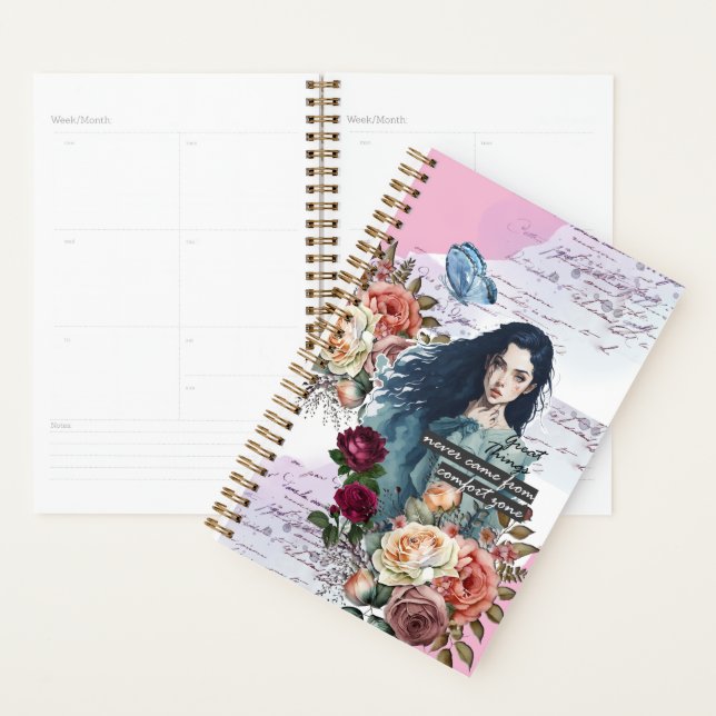 Collage Art Rose Planner (Display)