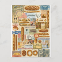 Collage boulangerie et fromages