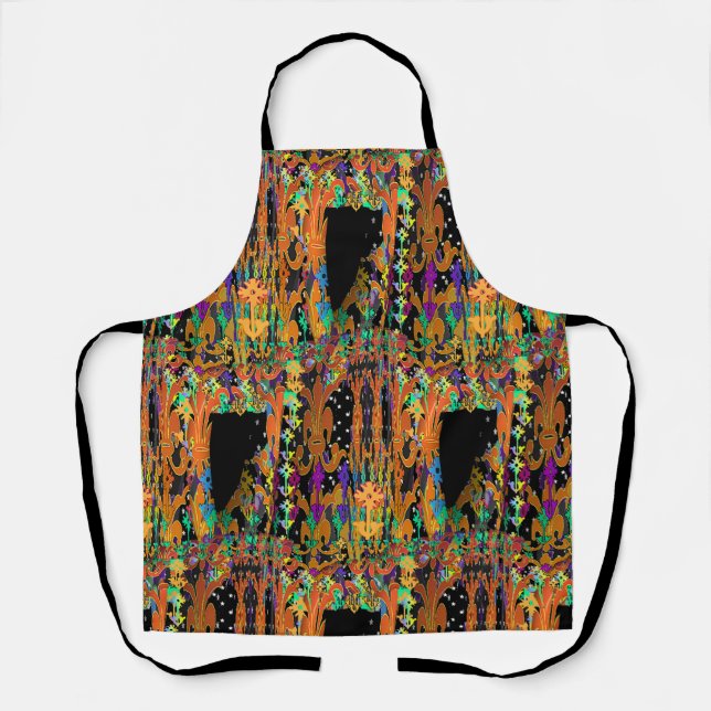 Collage Chef Kitchen Gift  Apron (Front)