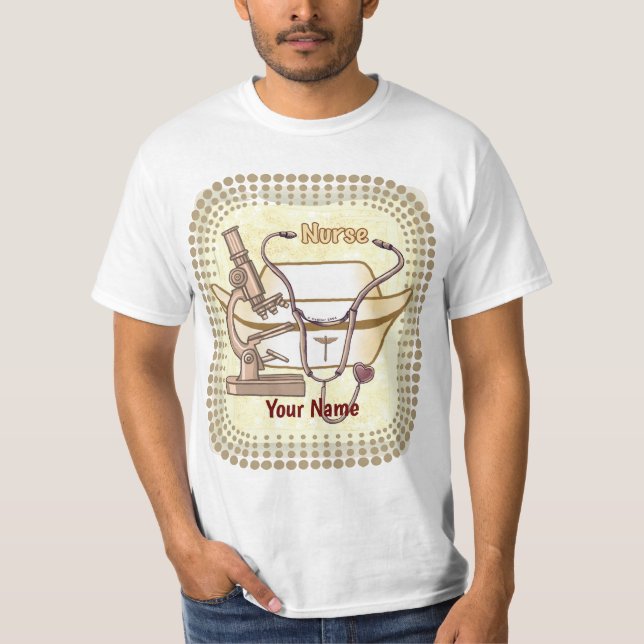 Collage custom nurse  t-shirt (Front)