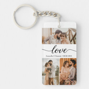 Collage d'amour de photo et de texte personnalisé