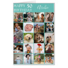 Collage de 20 photos de style pour anniversaire | 