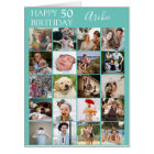 Collage de 20 photos de style pour anniversaire | 