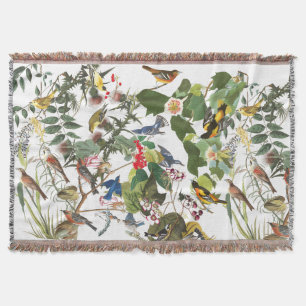 Collage de couverture de jet de faune d'Audubon