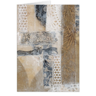 Collage de dentelle I
