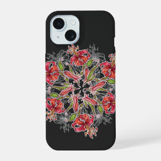 Collage de fleurs de lys en fleurs