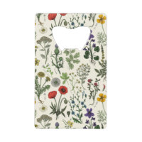 Collage de fleurs sauvages