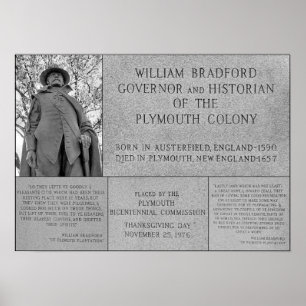 Collage de gouvernement William Bradford - affiche