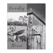 Collage de la grange de tracteur "Country Home"