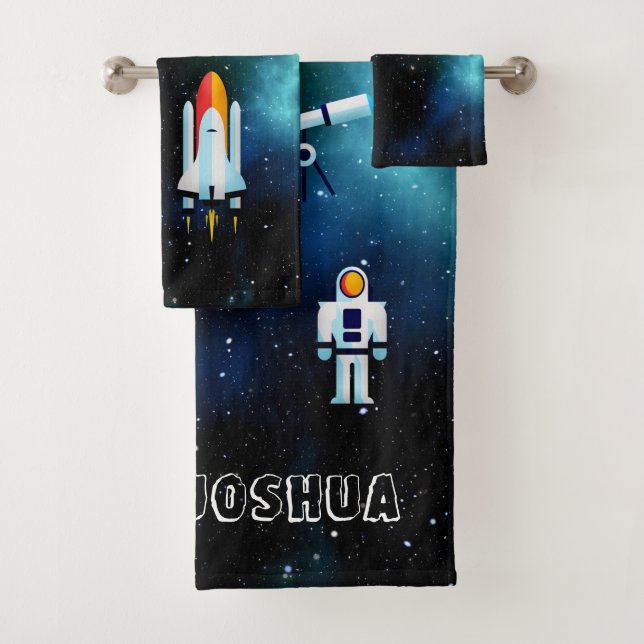 Collage de l'astronaute amusant personnalisé (En situation)