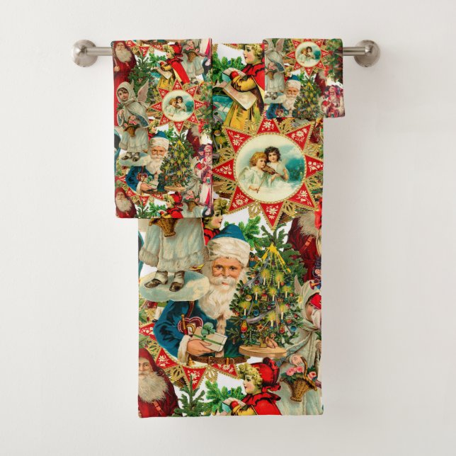 COLLAGE DE NOËL VICTORIEN (En situation)