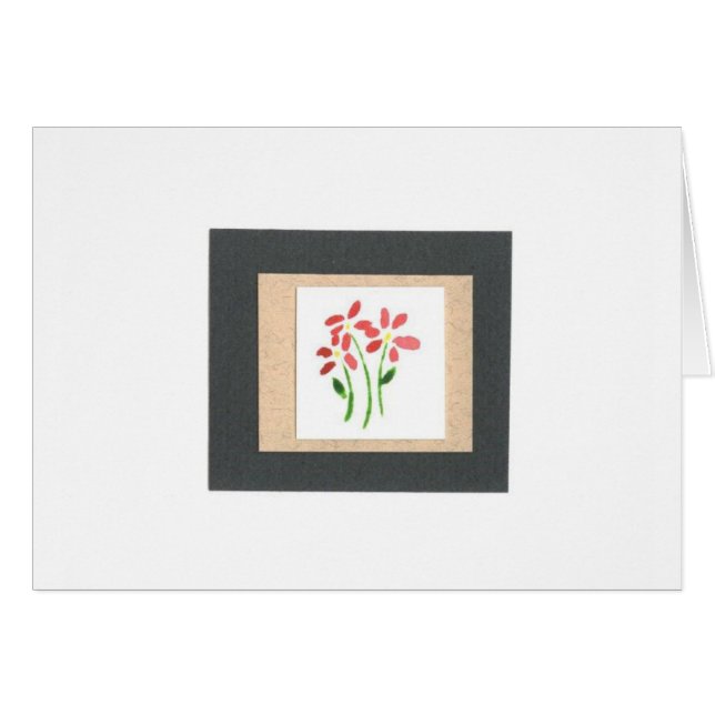 Collage de papier d'aquarelle (Devant Horizontal)