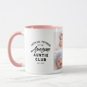 Collage de photo Awesome AUNTIE Mug