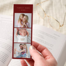 Collage de photos de famille avec texte élégant ro