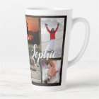Collage de photos personnalisé Tall Latte Mug