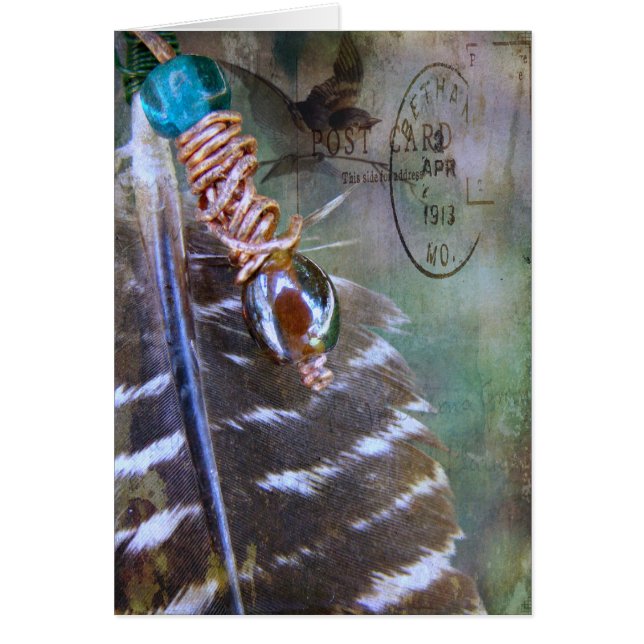 Collage de plumes (Devant)