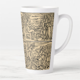 Collage de Satan et ses sorcières 17oz Latte Mug