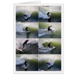 Collage de surfers