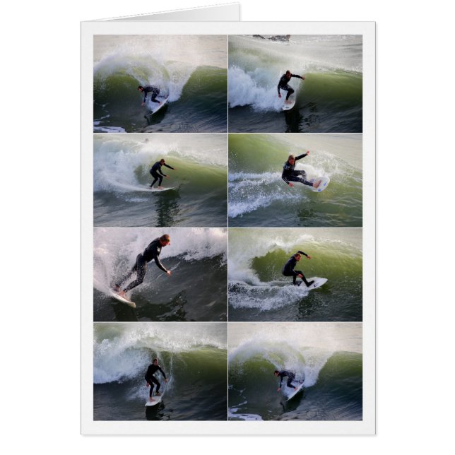 Collage de surfers (Devant)
