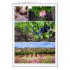 Collage de vignoble de la Californie
