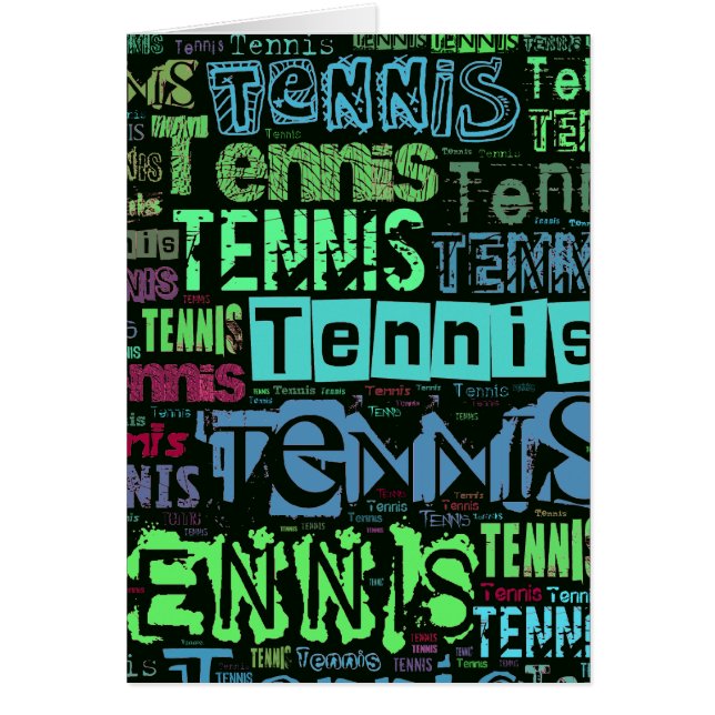 Collage des textes de tennis (Devant)
