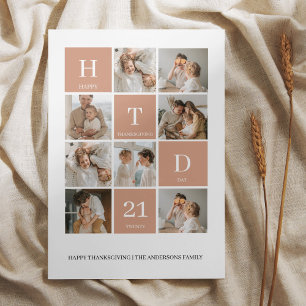 Collage Family Photo   Happy Thanksgiving Day