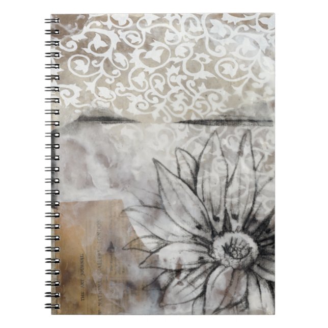 Collage Fleur II Notebook (Front)